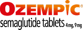 Ozempic® (semaglutide) tablets 4 mg or 9 mg logo