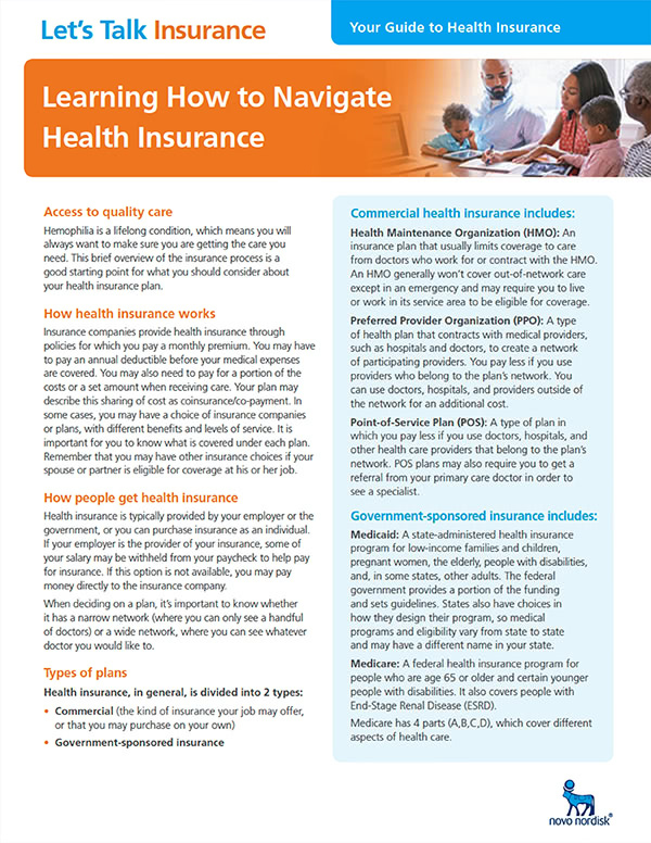Learning How to  Navigate Health Insurance
