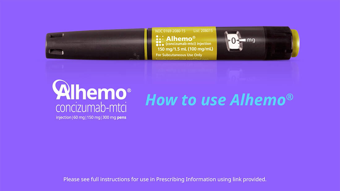 Alhemo® Instructions for Use Video