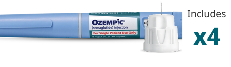 Blue Ozempic® pen