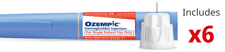 Red Ozempic® pen