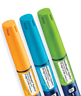 Three Norditropin® FlexPro® pens