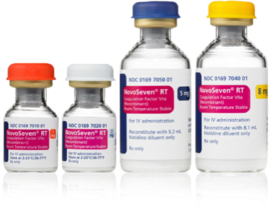 NovoSeven® RT vials