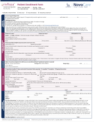 NovoCare® Start Form