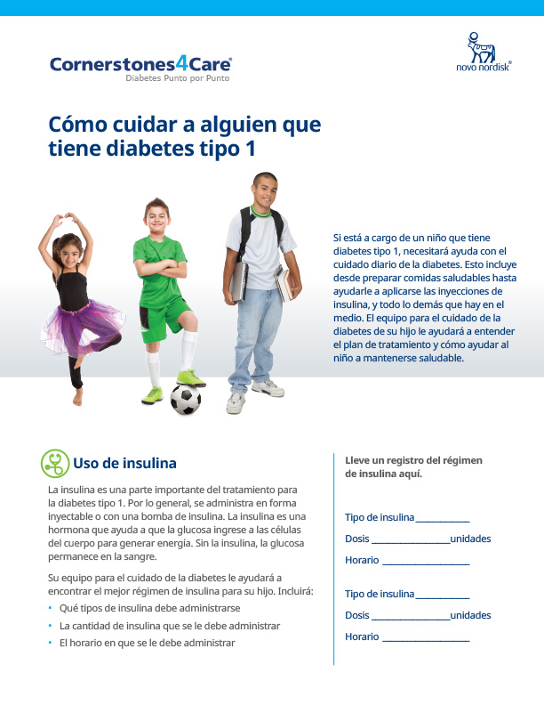 Type 1 Diabetes: Caring for Someone with Type 1 Diabetes – Spanish
