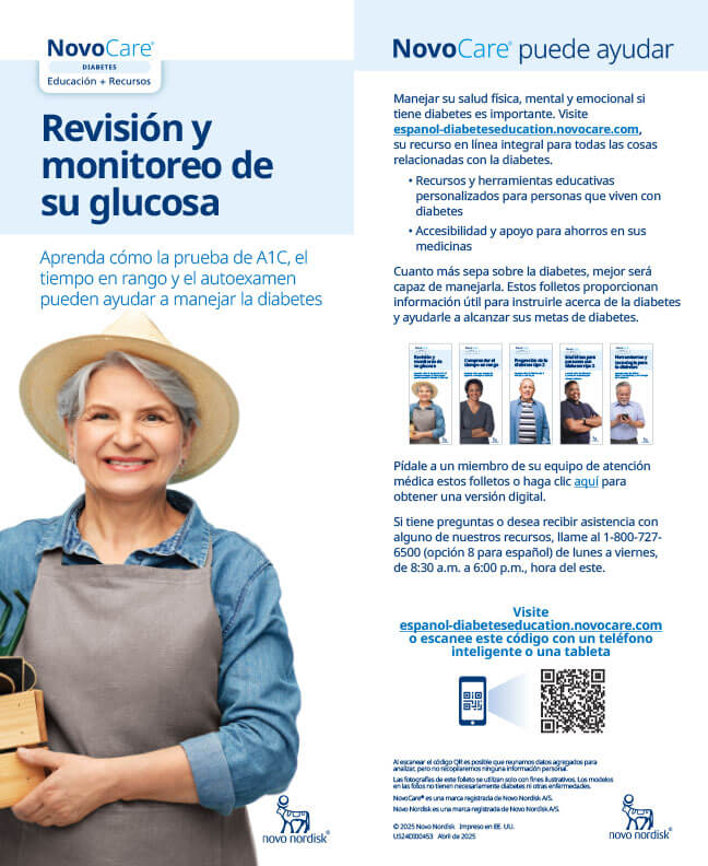 Checking and Monitoring Your Glucose – Spanish