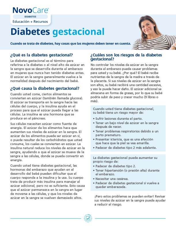 Gestational Diabetes – Spanish