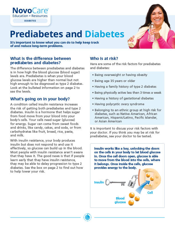 Prediabetes and Diabetes