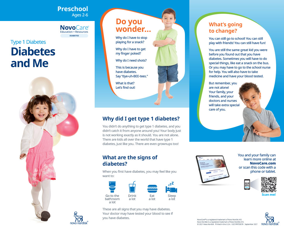 Type 1 Diabetes: Diabetes and Me (Ages 2-6)