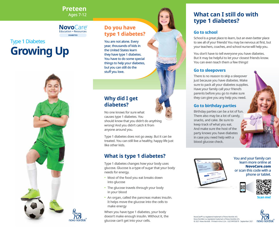 Type 1 Diabetes: Growing Up (Ages 7-12)