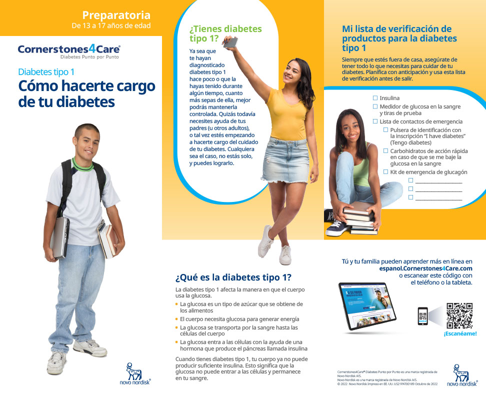 Type 1 Diabetes: Taking Charge (Ages 13-17) – Spanish