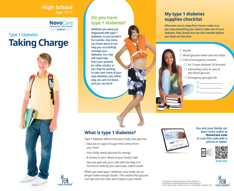 Type 1 Diabetes: Taking Charge (Ages 13-17)