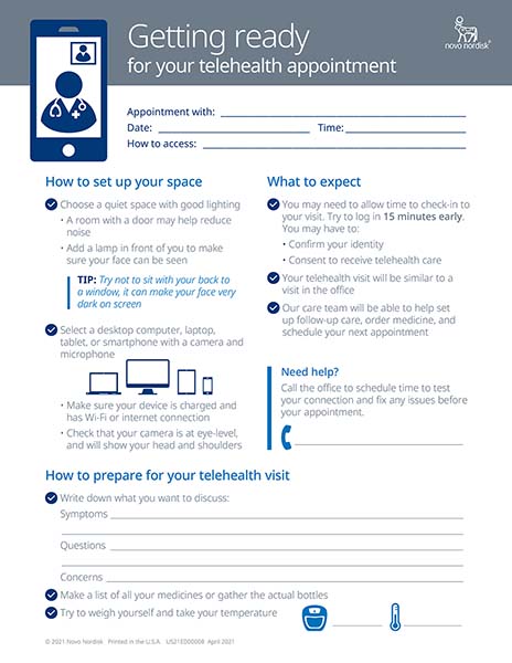 Getting Ready for Your Telehealth Appointment