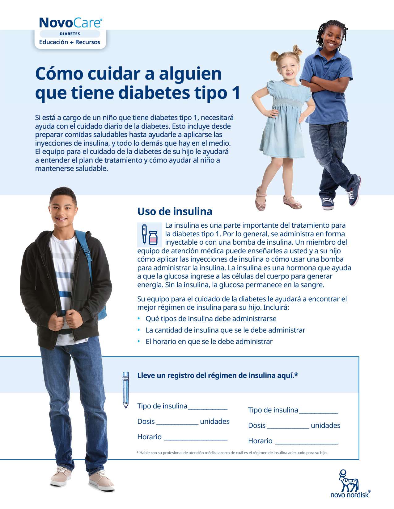 Type 1 Diabetes: Caring for someone with type 1 diabetes Spanish