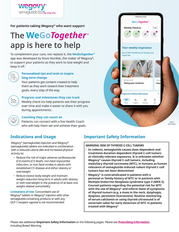 WeGoTogether® App Program Guide