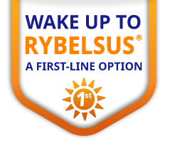 Wake up to RYBELSUS®, a first-line option