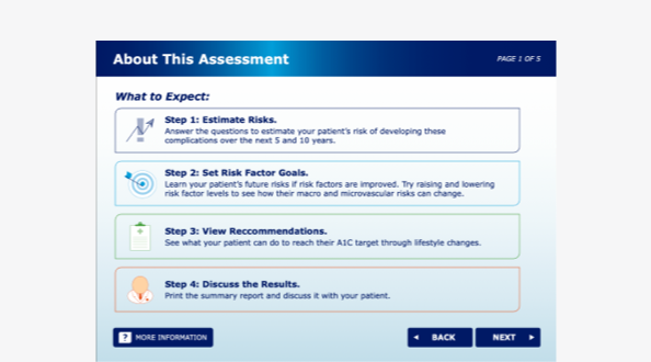 Thumbnail from Patient Risk Assessment Tool macro and microvascular risks chart