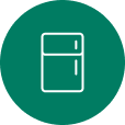 Refrigerator storage icon