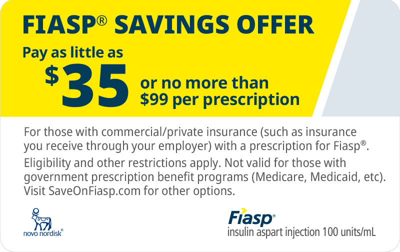 Fiasp® Savings Offer