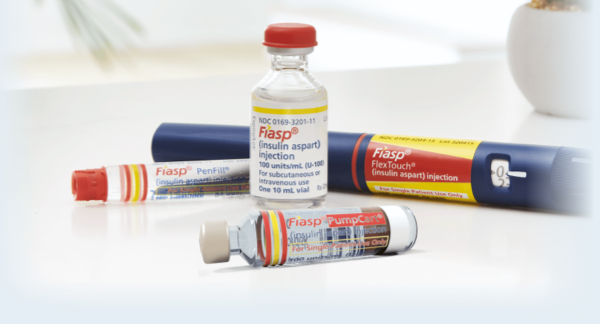 Fiasp® (insulin aspart) injection FlexTouch®, PenFill®, vial, and PumpCart® refill