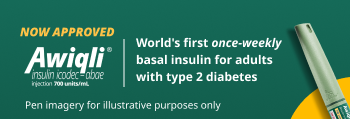 Awiqli® (insulin icodec-abae) injection 700 units/mL logo and pen