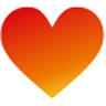 Red heart icon