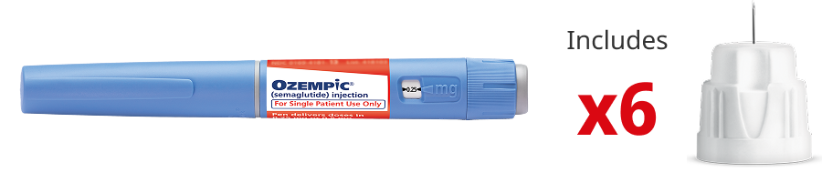 Red Ozempic® pen