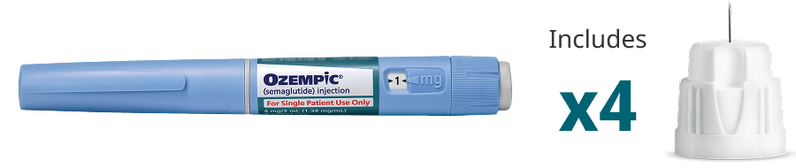 Blue Ozempic® pen