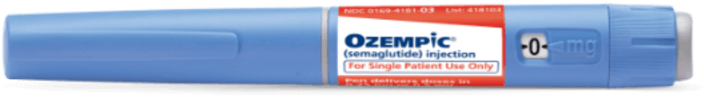 Red label Ozempic® (semaglutide) injection Pen includes 6 needles