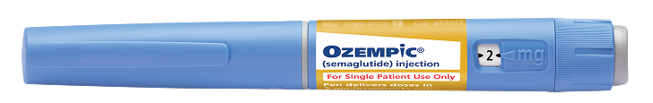 Yellow Ozempic® pen