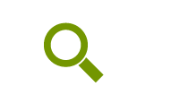 Magnifying glass and the United States