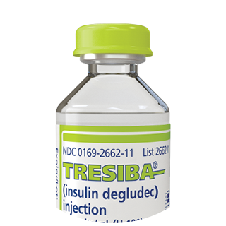 Tresiba® U-100, 10 mL vial