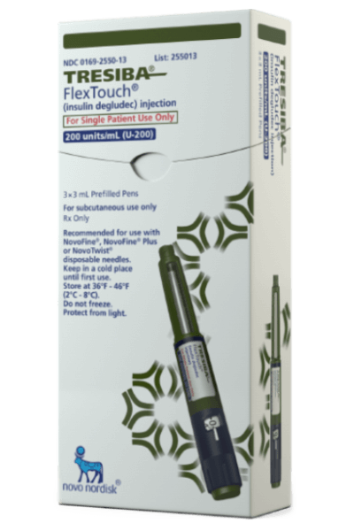 Tresiba® U-200 packaging