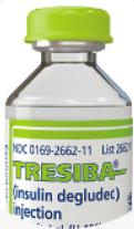 Tresiba® U-100, 10 mL vial