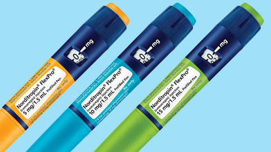 Three Norditropin® FlexPro® pens