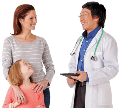 Doctor and family Doctor and family