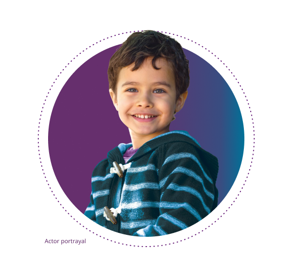 Samuel smiling