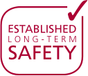 Established long-term safety graphic