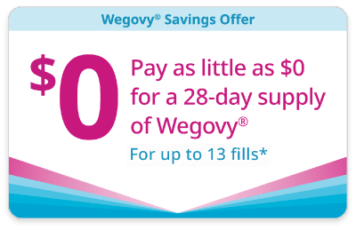 Wegovy™ patient saving card