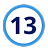 number 13