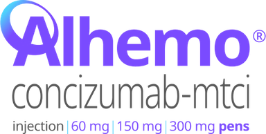 Alhemo® (concizumab-mtci) injection logo