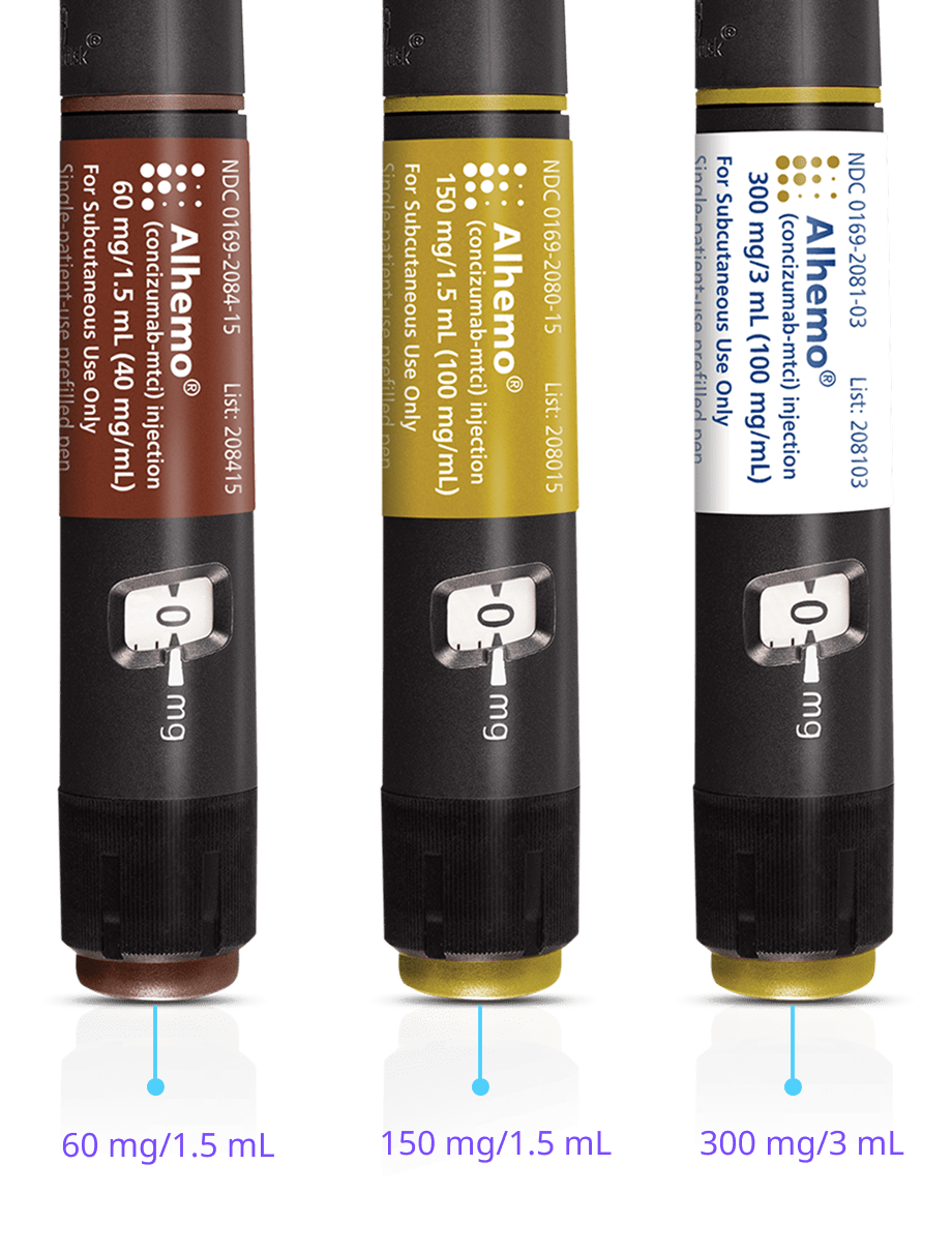 Alhemo® pen bottoms