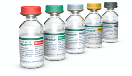 Esperoct® multiple vials