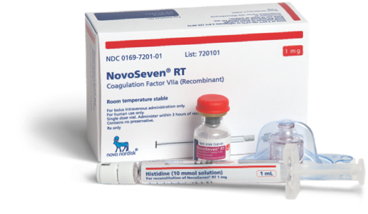 NovoSeven® RT packaging