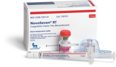 NovoSeven® RT medication box