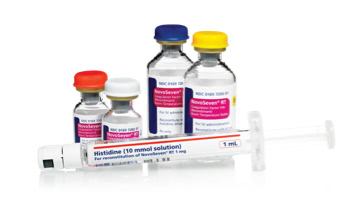NovoSeven® RT vials and syringe