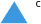 Light blue triangle