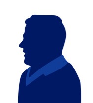 Silhouette of man