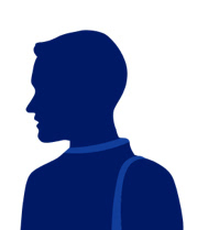 Silhouette of man