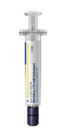 Prefilled diluent syringe